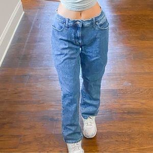 Madewell the mid rise perfect vintage medium wash jeans sz 29